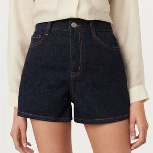 Frank and Oak Tina relaxed fit shorts